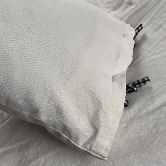 Rae Dunn feather pillow bed accent - Picture 7 of 9